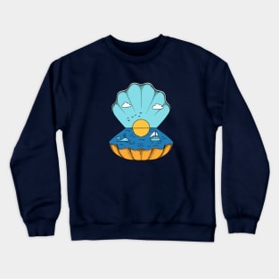 Shell Landscape Crewneck Sweatshirt